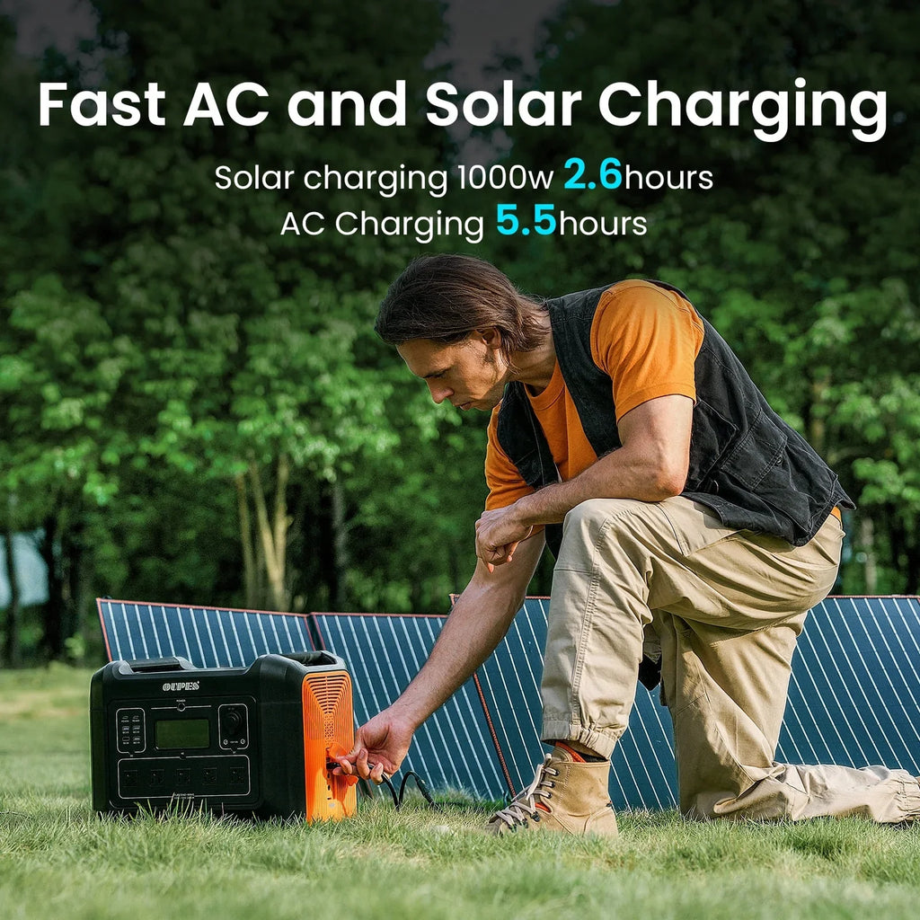 (Sold Out) OUPES 2400W, 2232Wh Portable Power Station