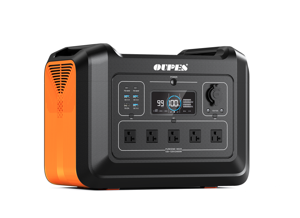 (Sold Out) OUPES 2400W, 2232Wh Portable Power Station