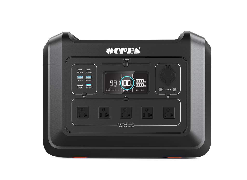 (Sold Out) OUPES 2400W, 2232Wh Portable Power Station
