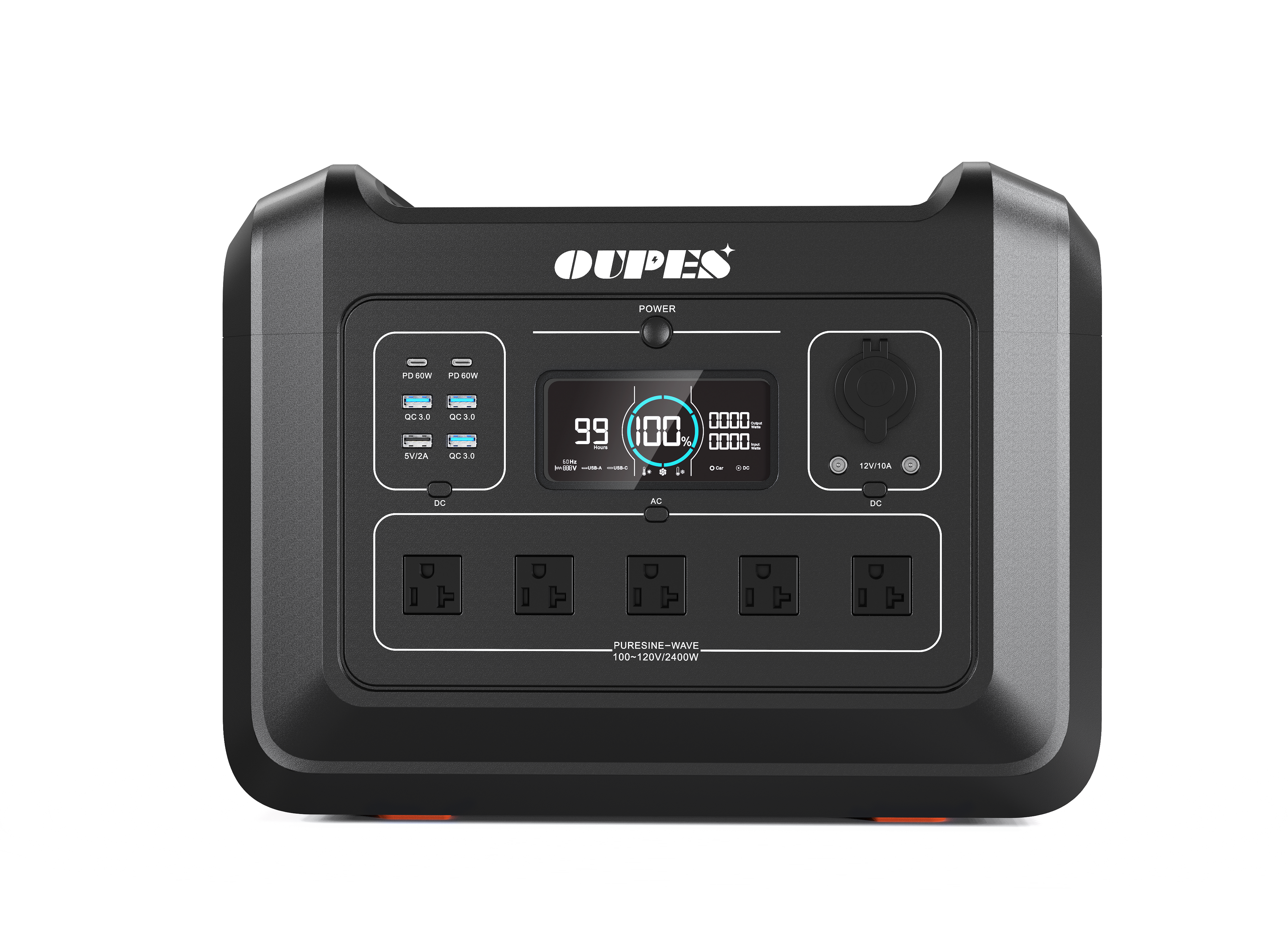 (Sold Out) OUPES 2400W, 2232Wh Portable Power Station