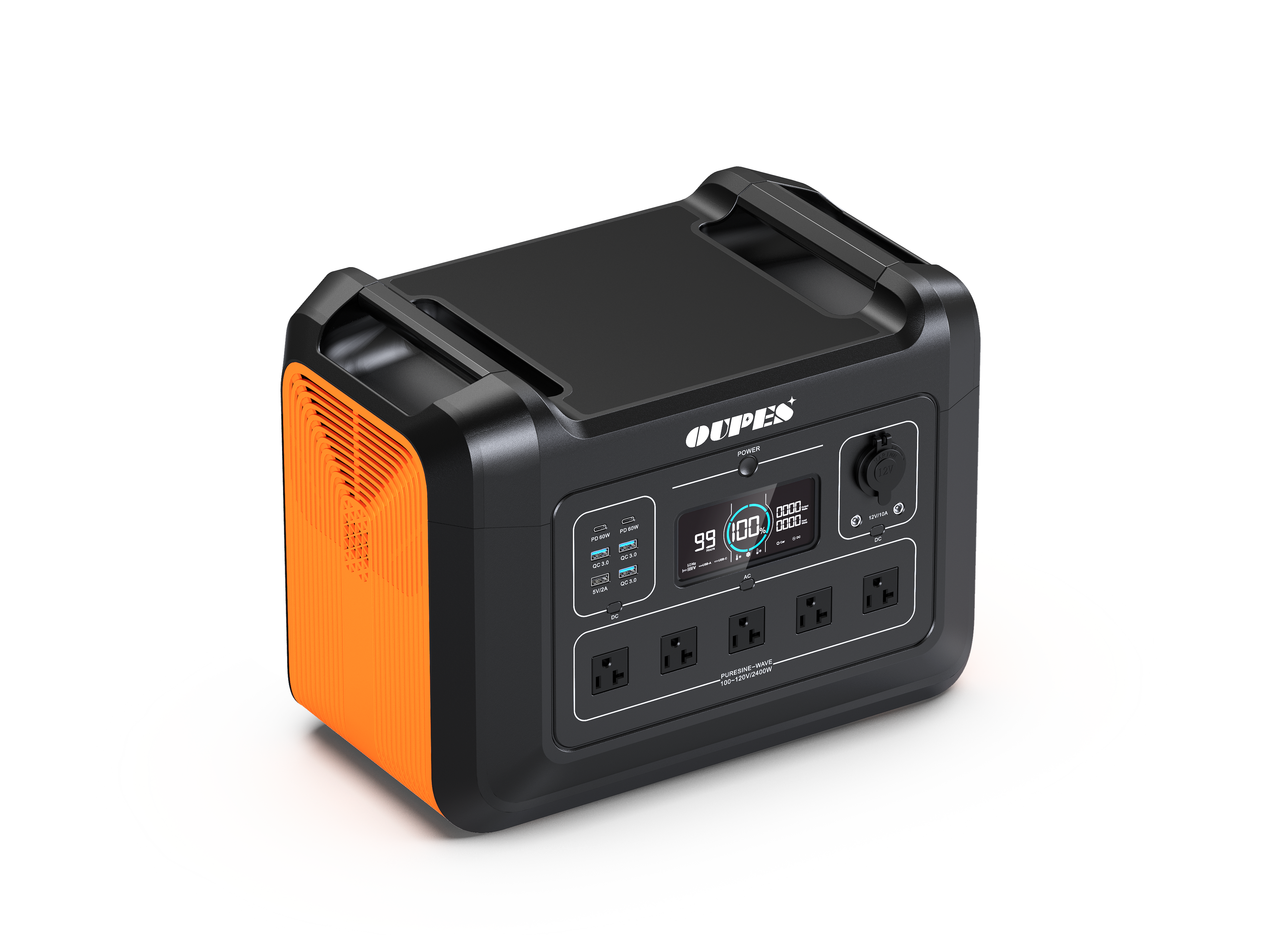 (Sold Out) OUPES 2400W, 2232Wh Portable Power Station