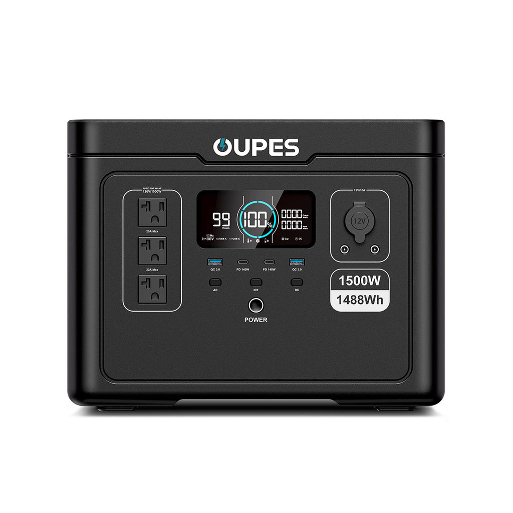 (Sold Out) OUPES Exodus 1500 + 240W Solar Panel | Solar Generator Kits