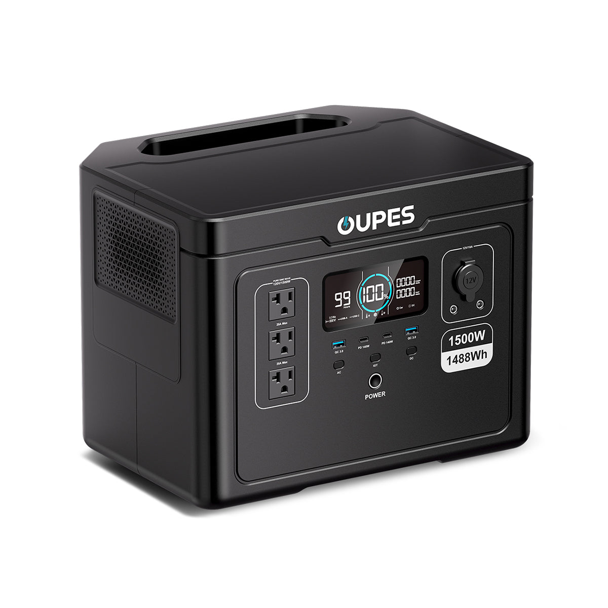 (Sold Out) OUPES Exodus 1500 + 2*240W Solar Panel | Solar Generator Kits