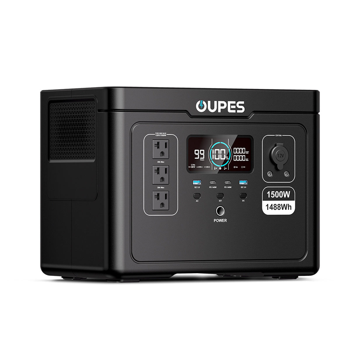 (Sold Out) OUPES Exodus 1500 + 240W Solar Panel | Solar Generator Kits