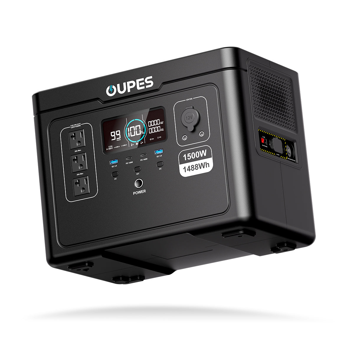 (Sold Out) OUPES Exodus 1500 + 2*240W Solar Panel | Solar Generator Kits