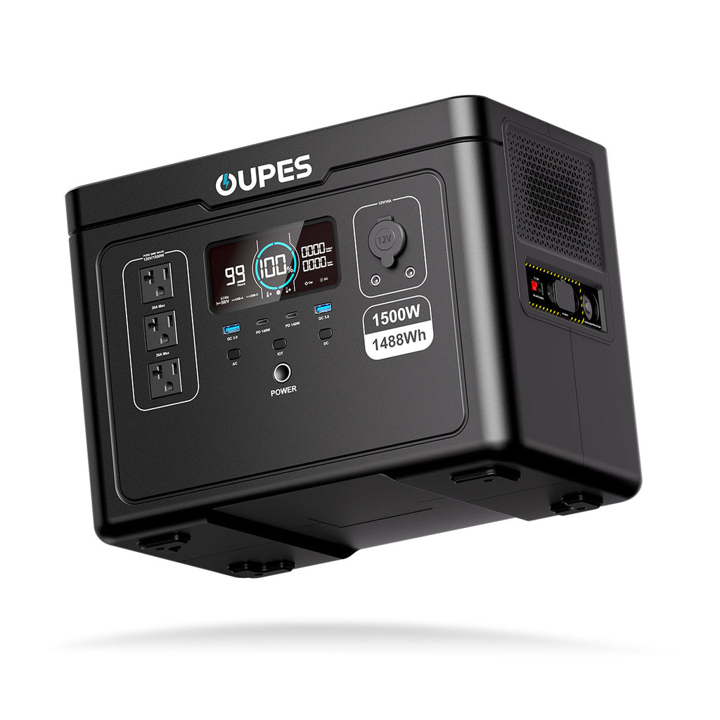 (Sold Out) OUPES Exodus 1500 + 240W Solar Panel | Solar Generator Kits