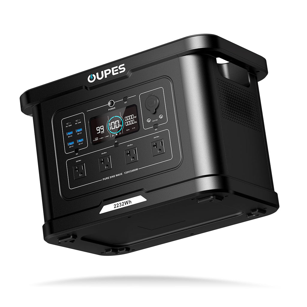 (Sold Out) OUPES Exodus 2400 + 240W Solar Panel | Solar Generator Kits