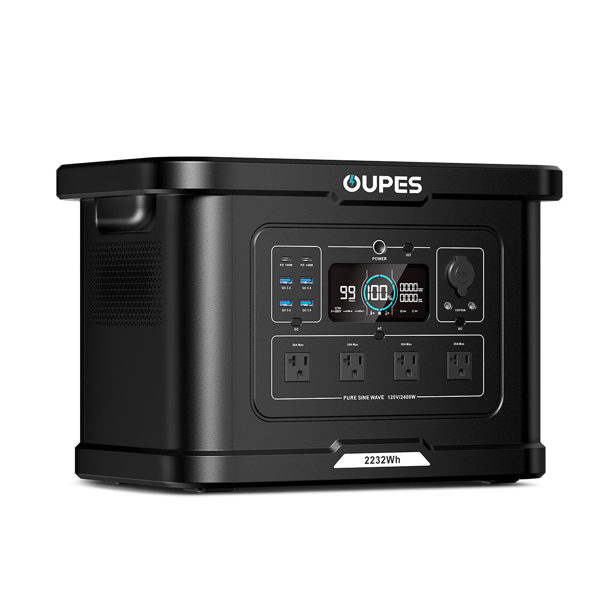 (Sold Out) OUPES Exodus 2400 Portable Power Station | 2400W 2232Wh