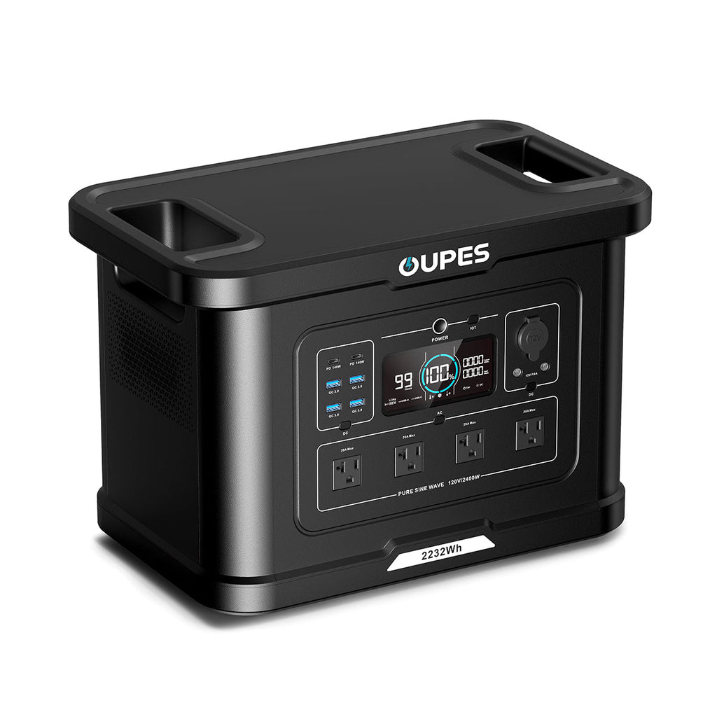 (Sold Out) OUPES Exodus 2400 + 240W Solar Panel | Solar Generator Kits