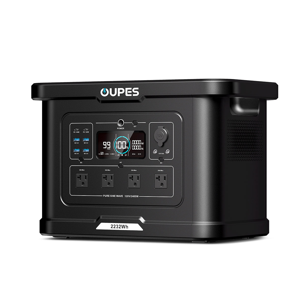 (Sold Out) OUPES Exodus 2400 Portable Power Station | 2400W 2232Wh
