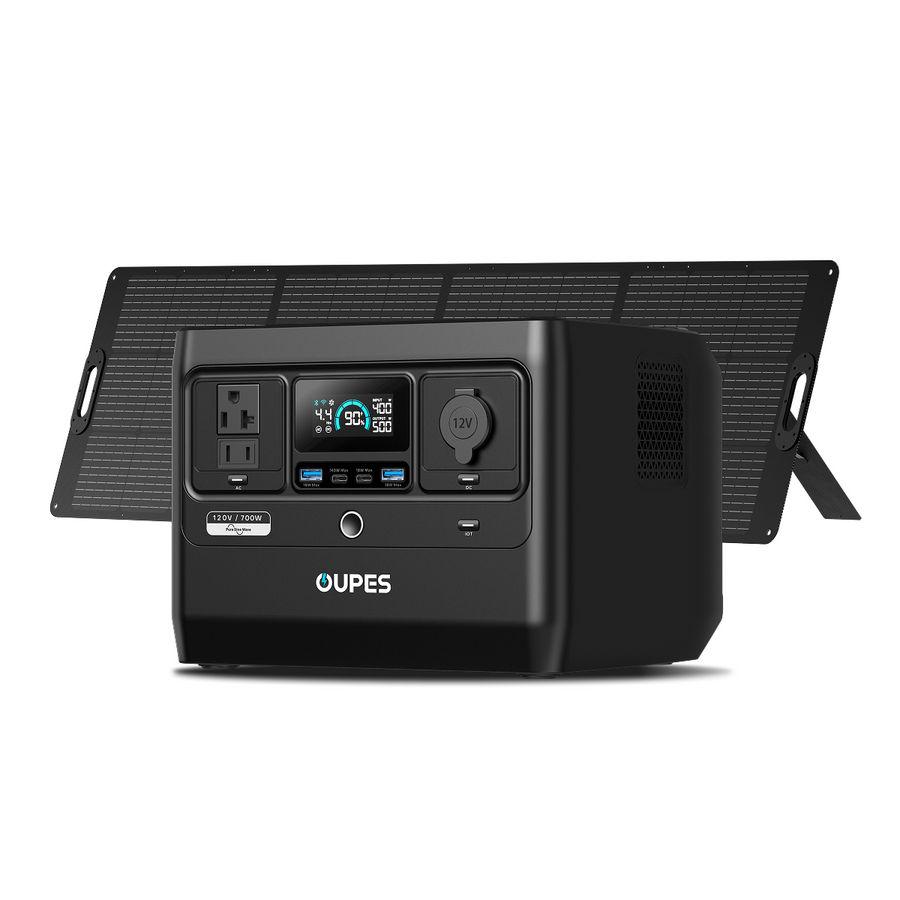 Exodus 700 + 240W Solar Panel | Solar Generator Kits