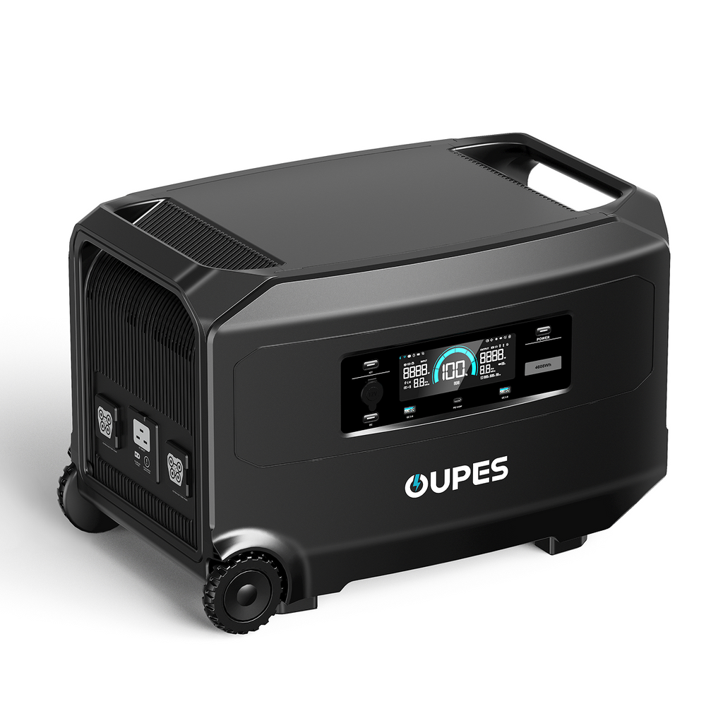 OUPES Guardian 6000 V2 + G5 Extra Battery + 4*240W Solar Panel | Solar Generator Kit