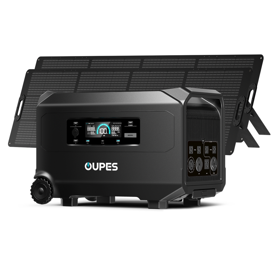 OUPES Guardian 6000 V2 + 2*240W Solar Panel | Solar Generator Kit