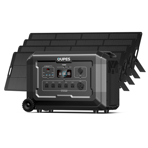 (Sold Out) Mega 5 + 4*240W Solar Panel | Solar Generator Kit