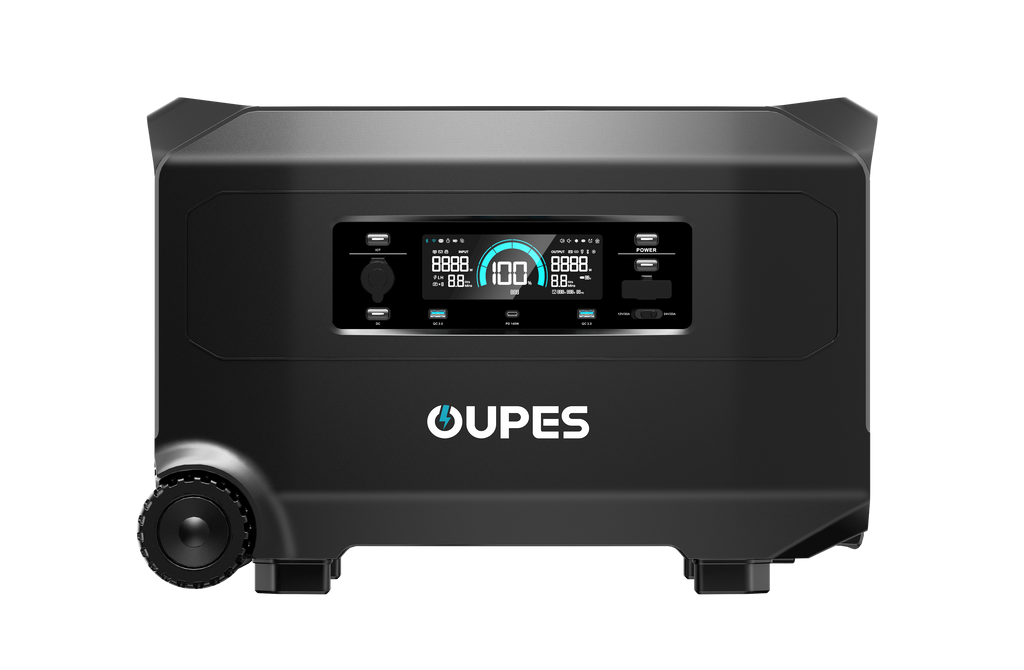 (Sold Out) OUPES Guardian 6000 + G5 Extra Battery + 4*240W Solar Panel | Solar Generator Kit