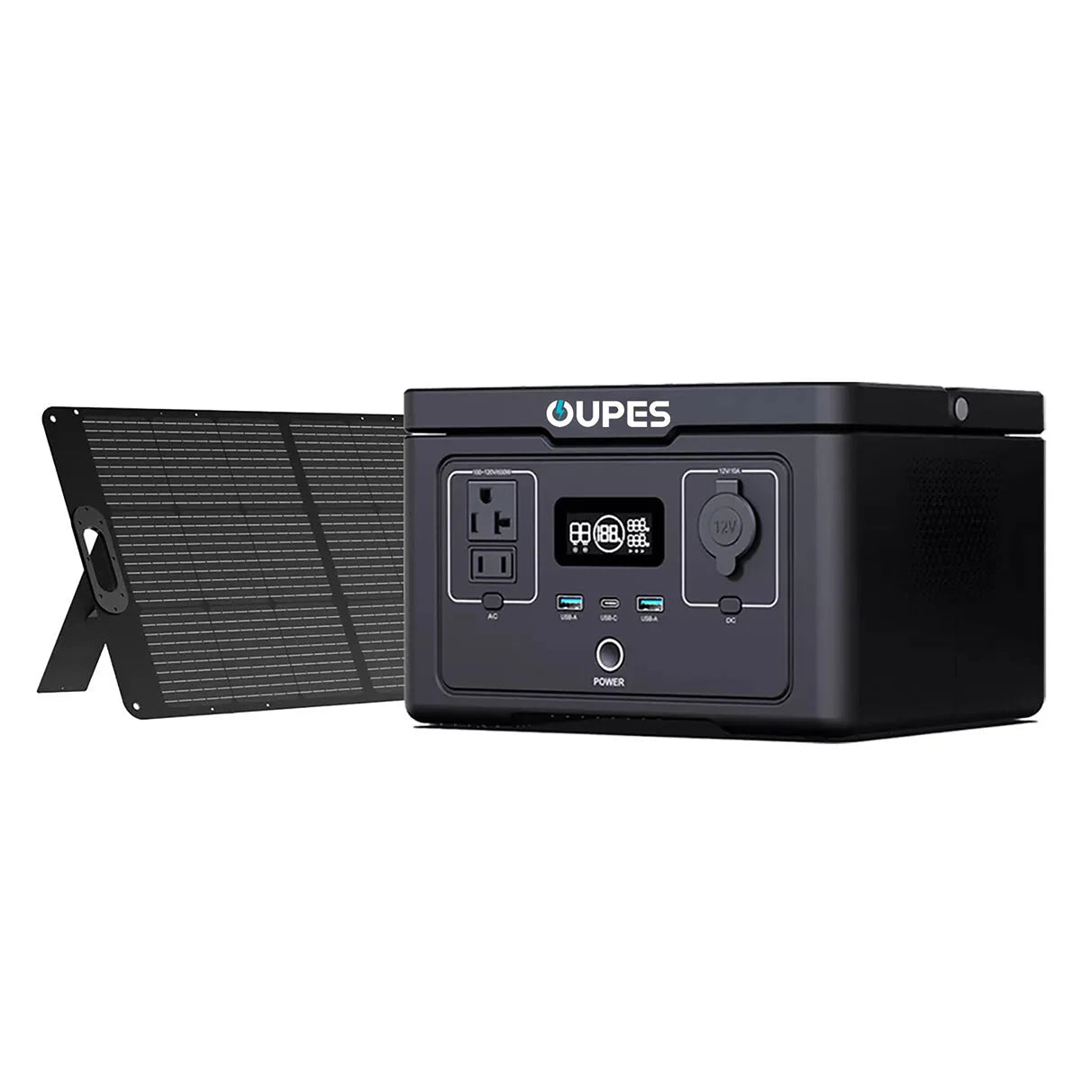 (Sold Out) Exodus 600 + 100W Solar Panel | Solar Generator Kit