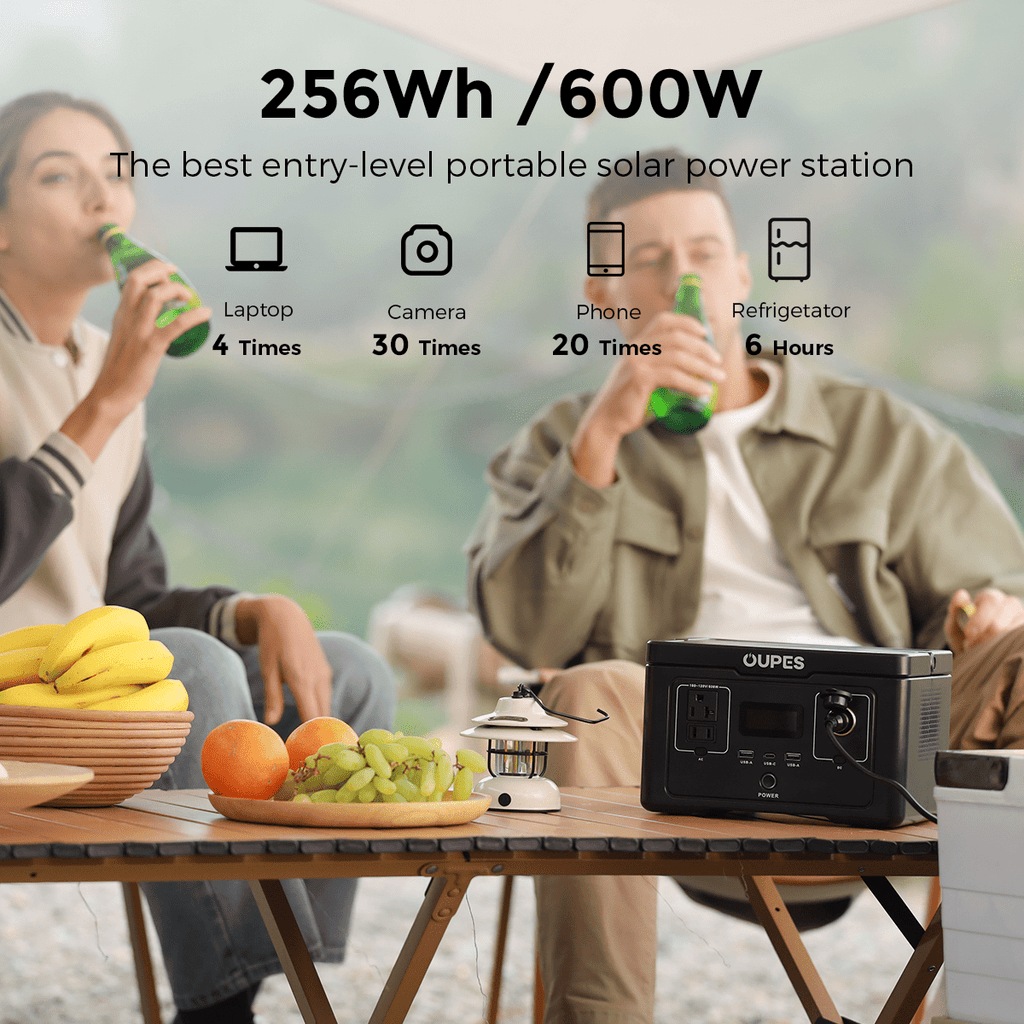 (Sold Out) Exodus 600 + 240W Solar Panel | Solar Generator Kit