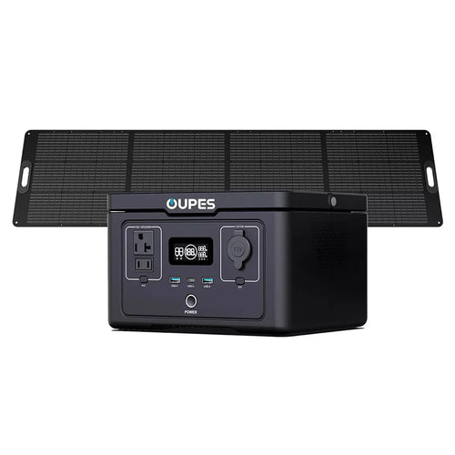 (Sold Out) Exodus 600 + 240W Solar Panel | Solar Generator Kit
