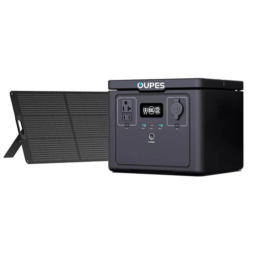 (Sold Out) Exodus 600 Plus + 100W Solar Panel | Solar Generator Kit