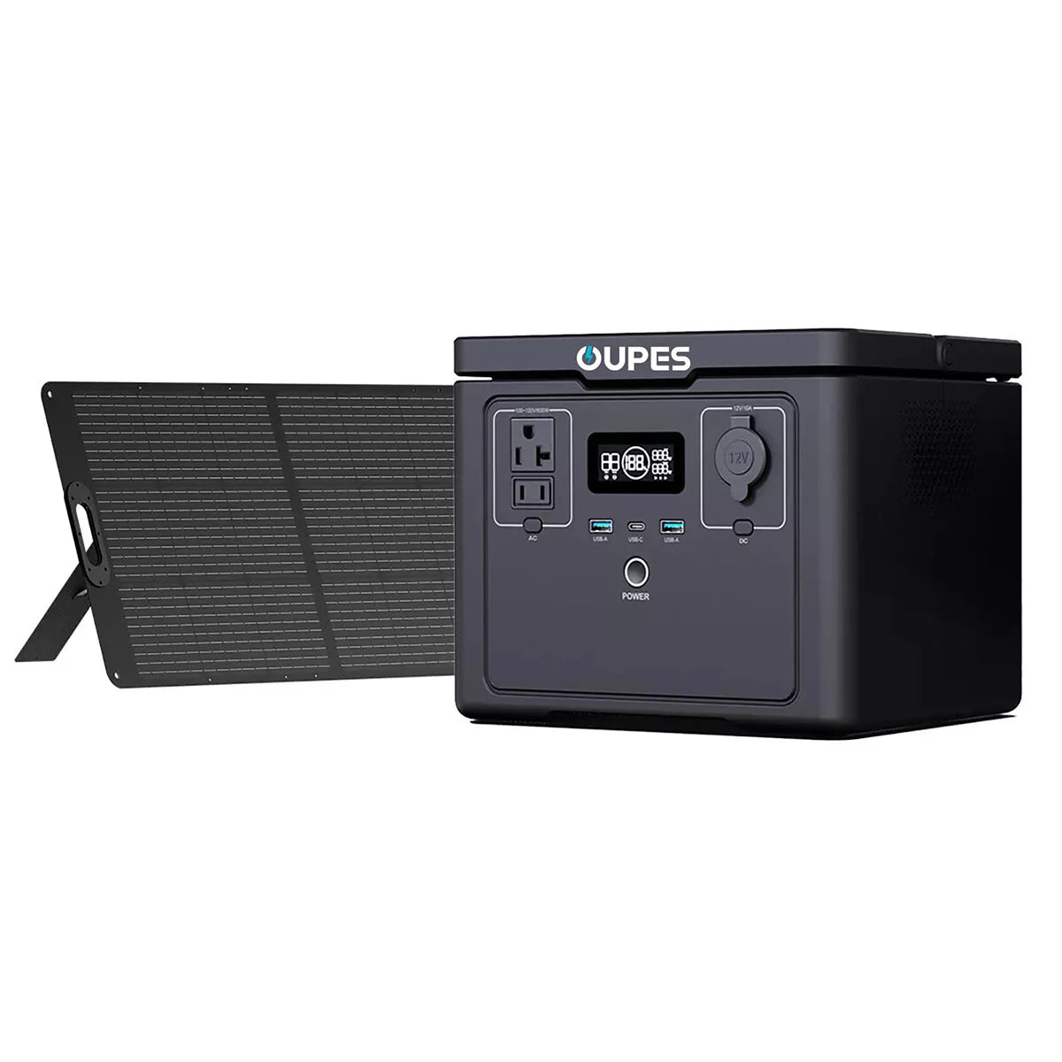 (Sold Out) Exodus 600 Plus + 240W Solar Panel | Solar Generator Kit