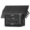 Mega 2 + 4*240W Solar Panel | Solar Generator Kit