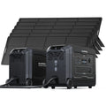 (Sold Out) Mega 5 + B5 Extra Battery + 6*240W Solar Panel | Solar Generator Kit