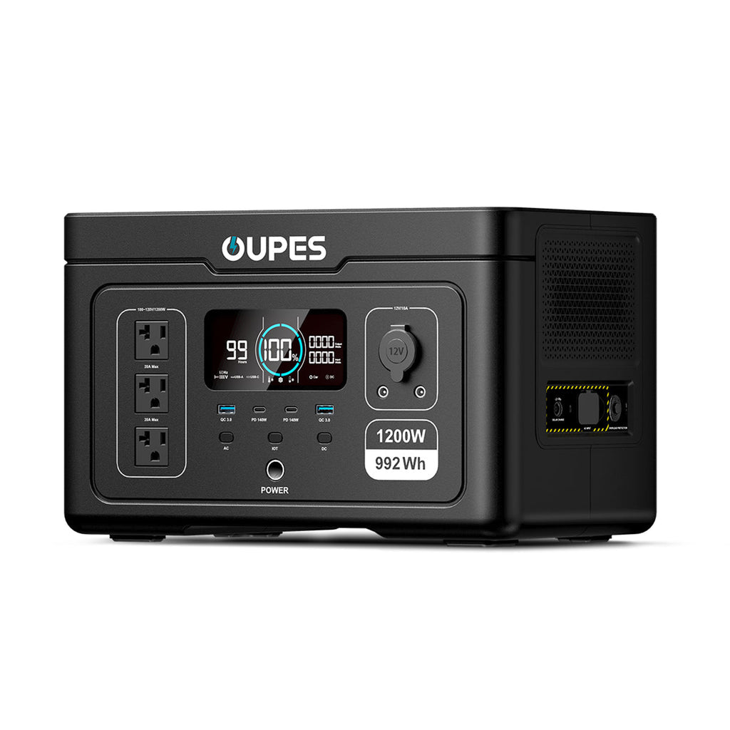 (Sold Out) OUPES Exodus 1200 + 240W Solar Panel | Solar Generator Kits