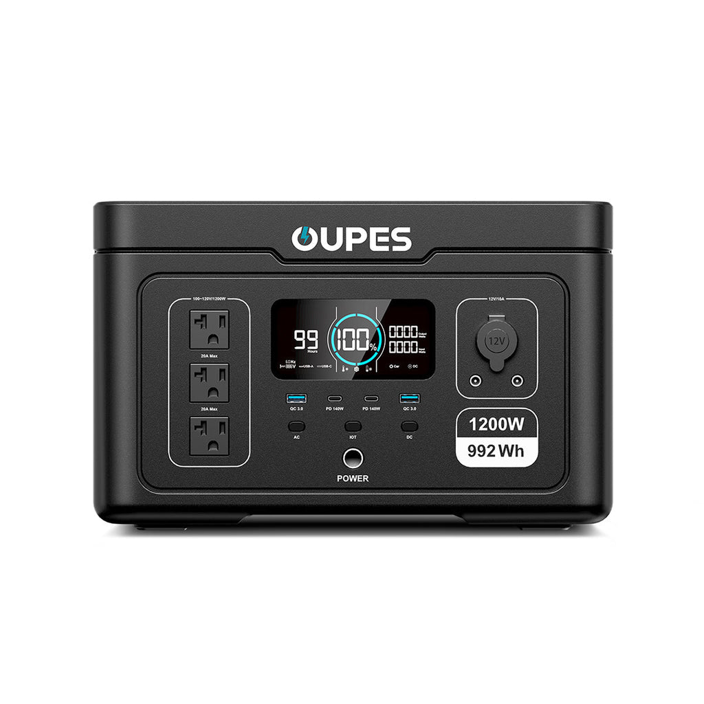 (Sold Out) OUPES Exodus 1200 + 240W Solar Panel | Solar Generator Kits