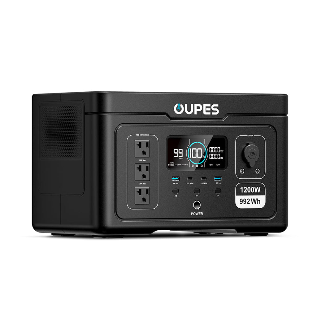 (Sold Out) OUPES Exodus 1200 + 240W Solar Panel | Solar Generator Kits